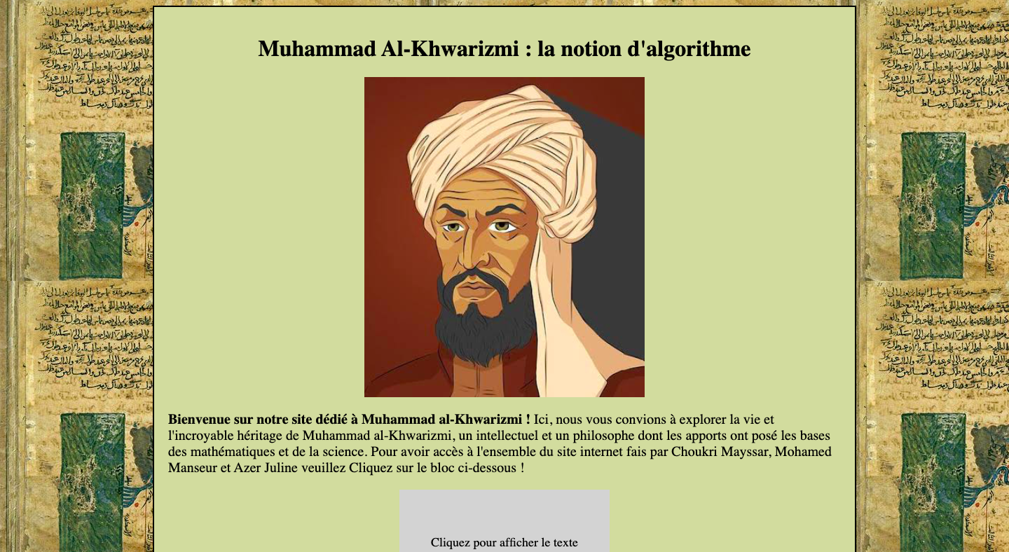 photo of the website (dynamic)